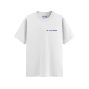 Polera gimnasio blanca regular fit Athletify
